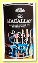 Macallan 'Concept  no.3 David Carson' (40.8%, OB, 2020) 